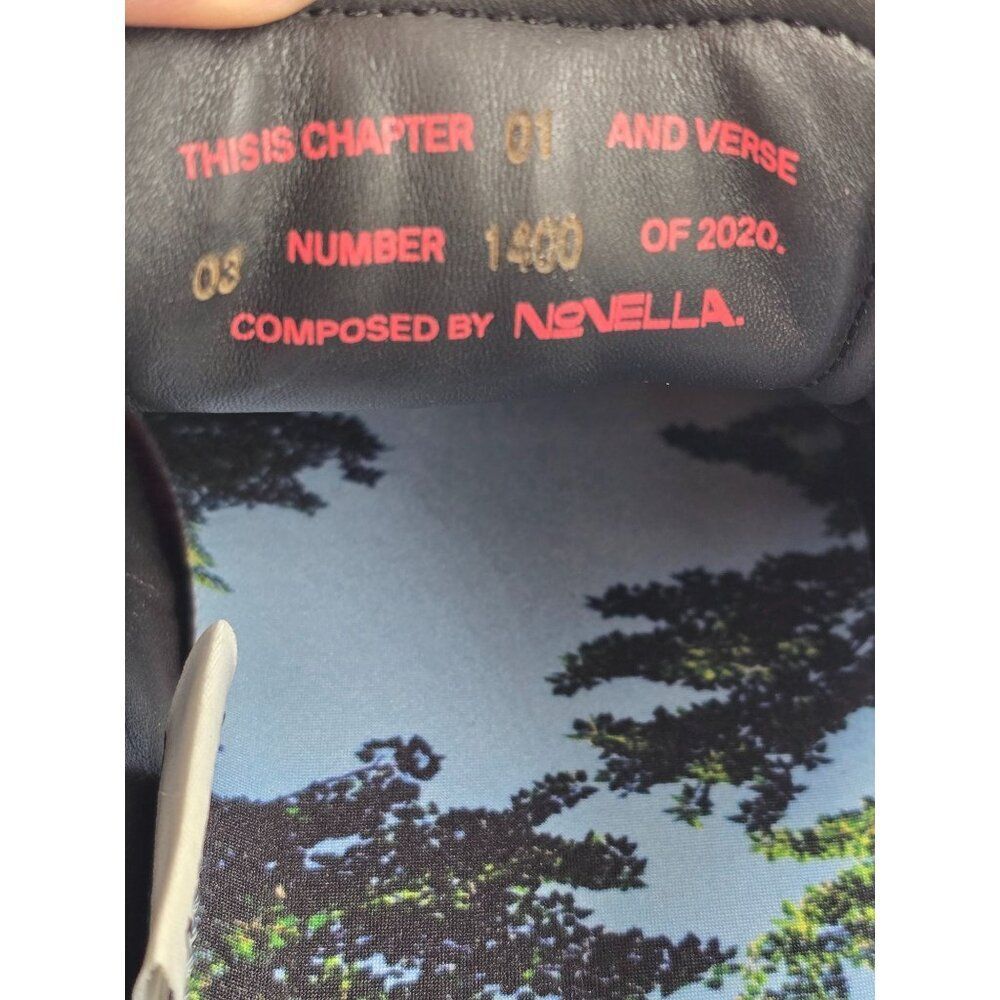 NWOT Novella Two Worlds by marcus fisher numbered sneaker womens 12.5 mens 11 - Picture 8 of 10